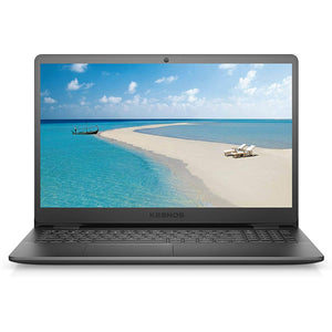 Kesnos Laptop, 15.6 HD LED-Backlit Display, Intel Pentium Silver N5030 Processor, 16GB DDR4 RAM, 256GB PCIe SSD + 1TB HDD, Online Meeting Ready, Webcam, HDMI, Win10 Home, Black