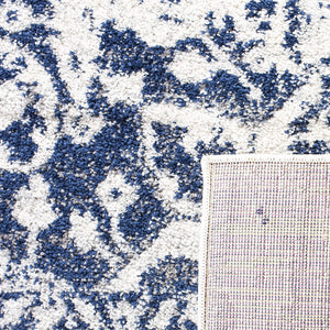 Kesnos Oriental Snowflake Medallion Distressed Non-Shedding Living Room Bedroom Accent Rug, 2'3" x 4'